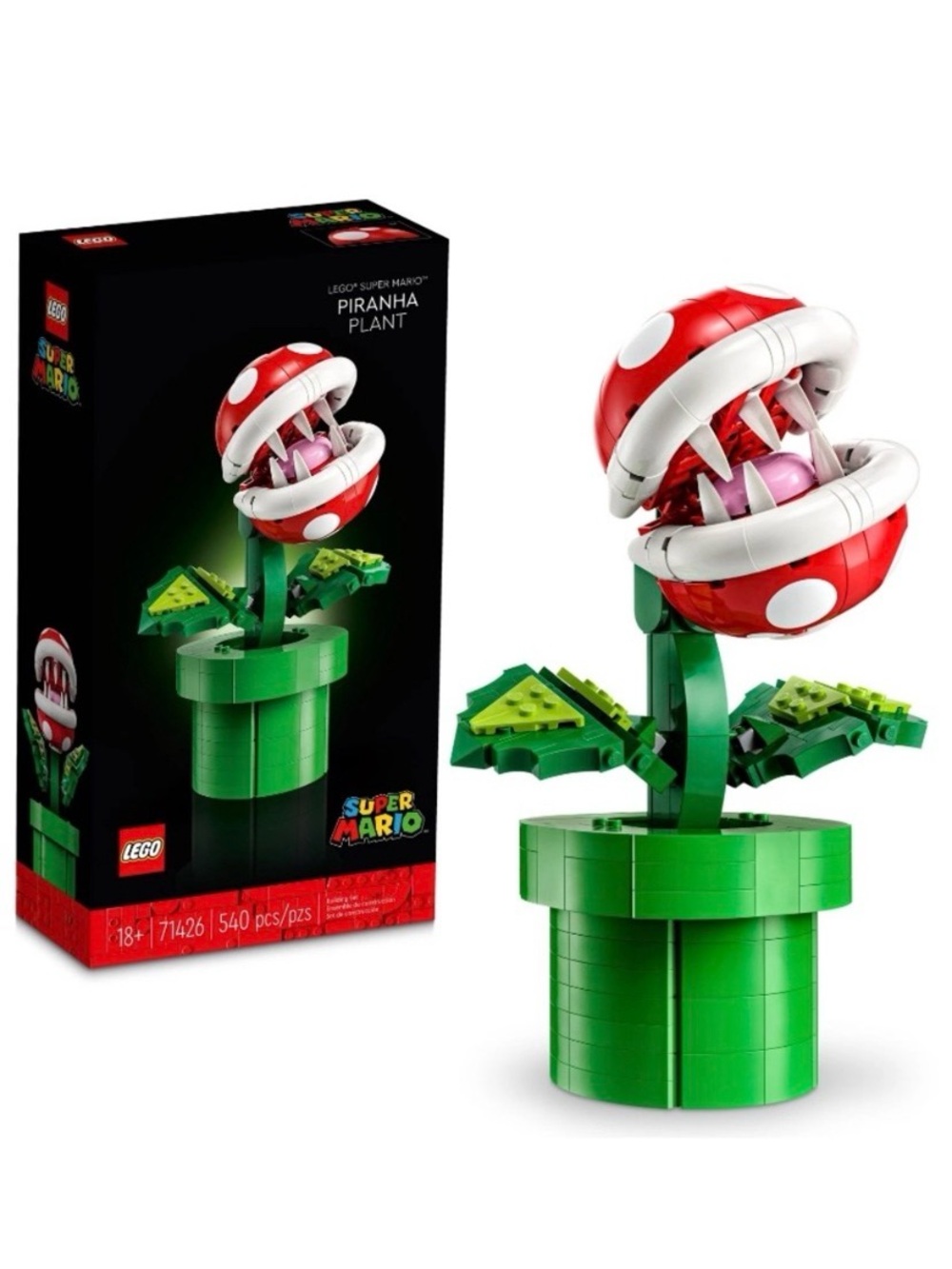 LEGO Super Mario Piranha Plant Building Set #71426 NEW In Box
